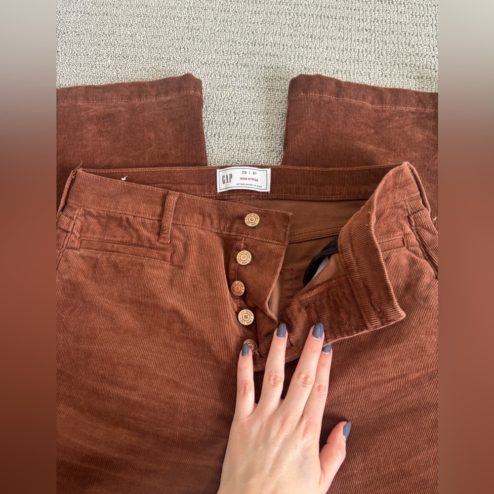 GAP Rich Brown Corduroy Trousers